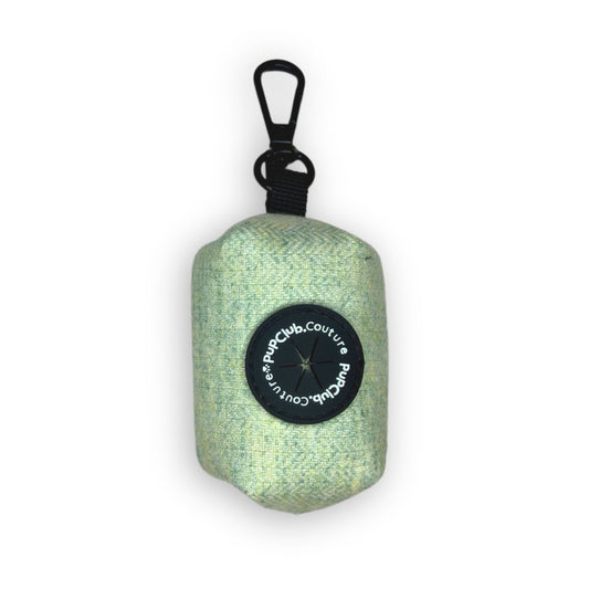 Poo Bag Holder - Tweed Sage - The Bark Market
