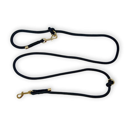 6ft Rope Lead - Black - The Bark Market