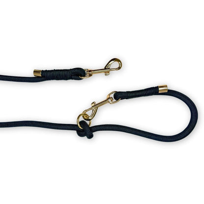6ft Rope Lead - Black - The Bark Market