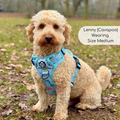 Rugged Rover™ Harness - Jurassic Party - The Bark Market