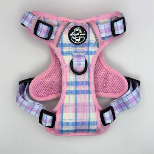 Rugged Rover™ Harness - Pink Tartan - The Bark Market