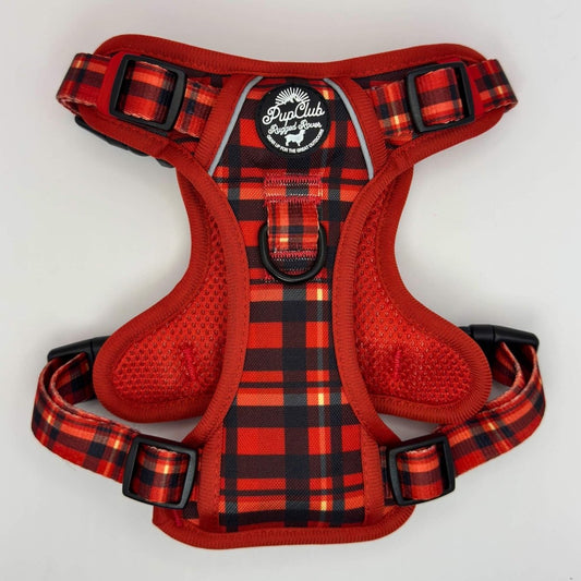 Rugged Rover™ Harness - Red Tartan - The Bark Market