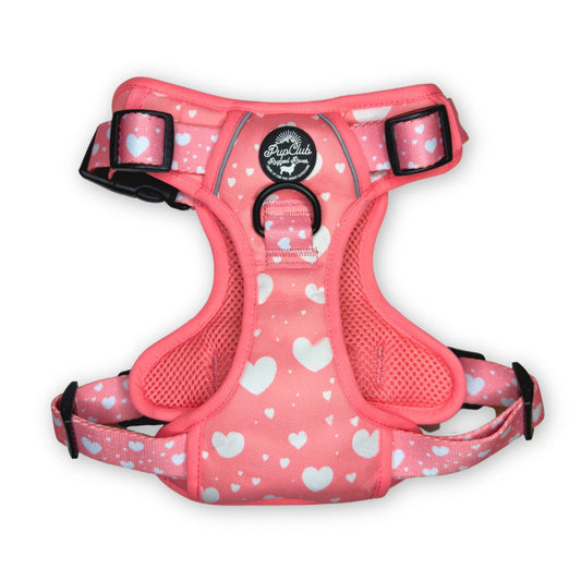 Rugged Rover™ Harness - Peachy Hearts - The Bark Market