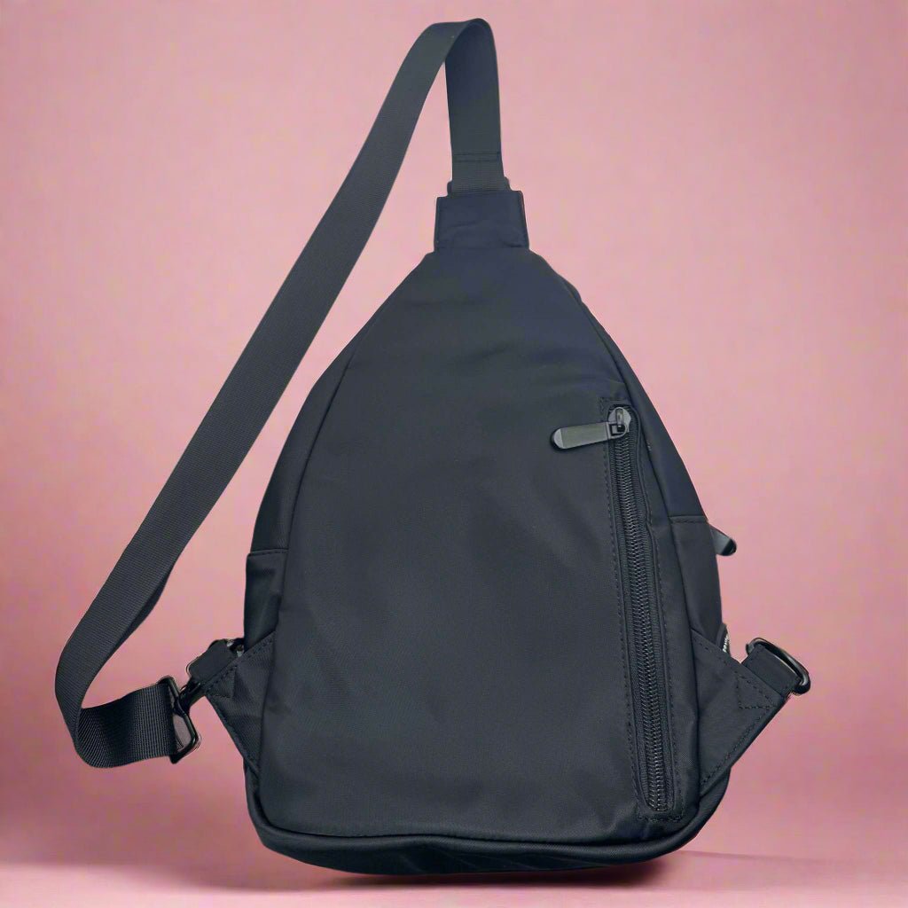 Dog Walking Sling Backpack - Black - The Bark Market