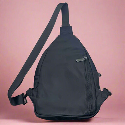 Dog Walking Sling Backpack - Black - The Bark Market