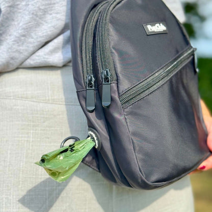 Dog Walking Sling Backpack - Black - The Bark Market