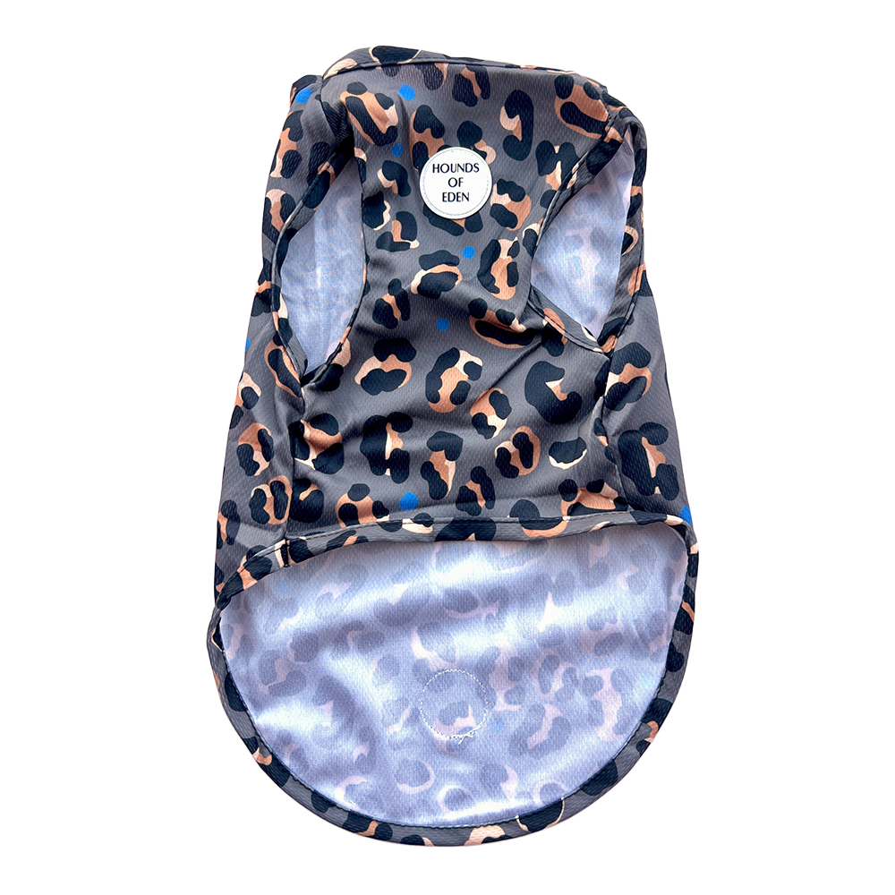 Steel Leopard Dog Cooling Vest - The Bark Market