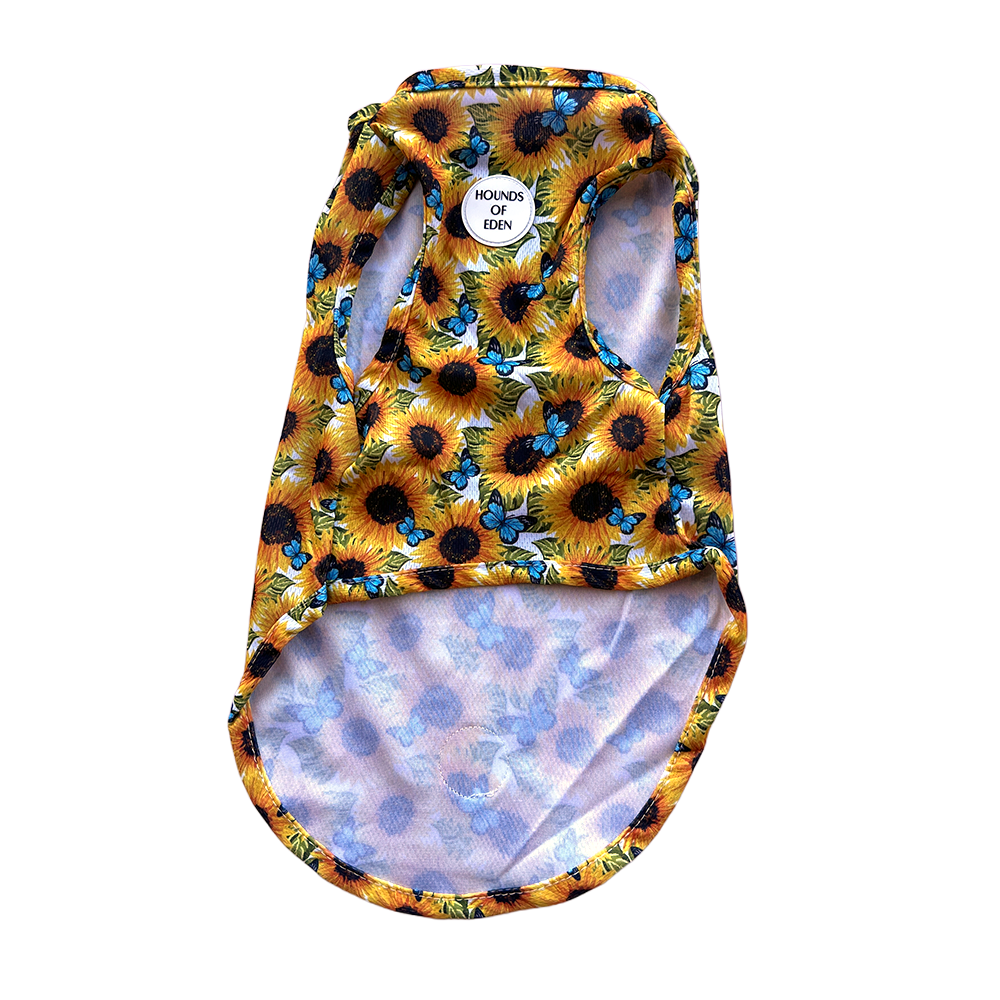 Sunflower Flutter Dog Cooling Vest - The Bark Market