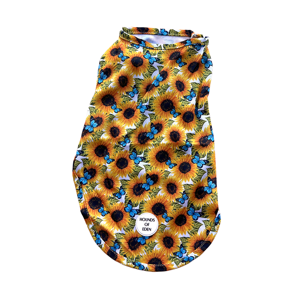 Sunflower Flutter Dog Cooling Vest - The Bark Market