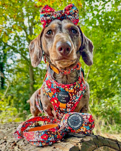 Retro Bloom Design Poop Bag Holder - The Bark Market