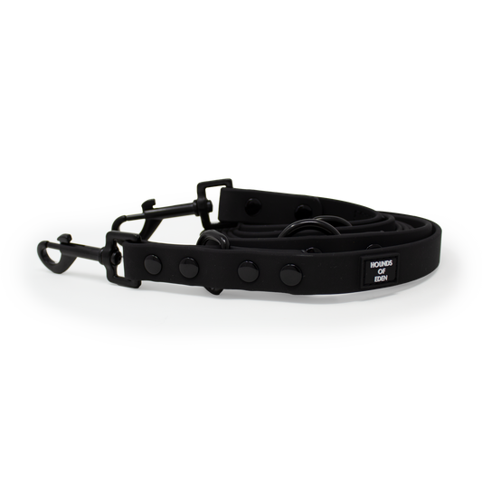 Black Waterproof 2m Training Lead - The Bark Market