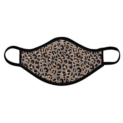 'Steel Leopard' - Khaki/Grey Dog Collar - The Bark Market