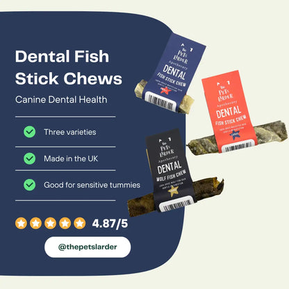 Wolf Fish Stick Chew Large Chew For Dogs